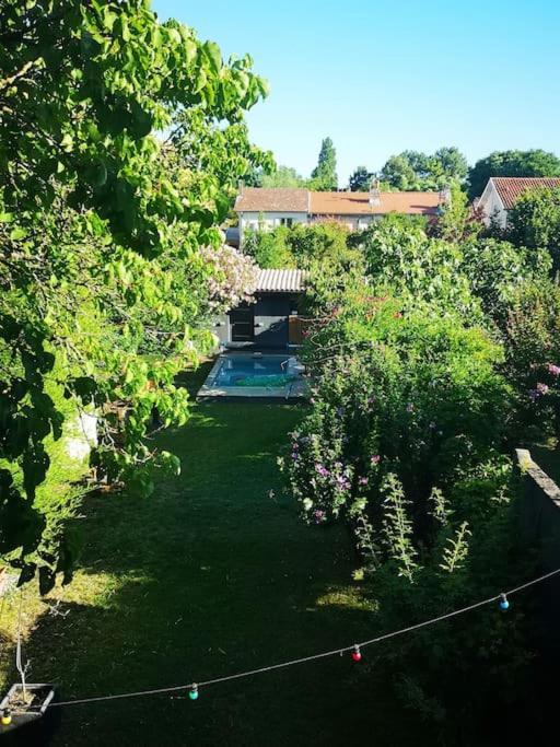 Vila Echoppe Bordelaise Avec Jardin Et Piscine Bègles Exteriér fotografie